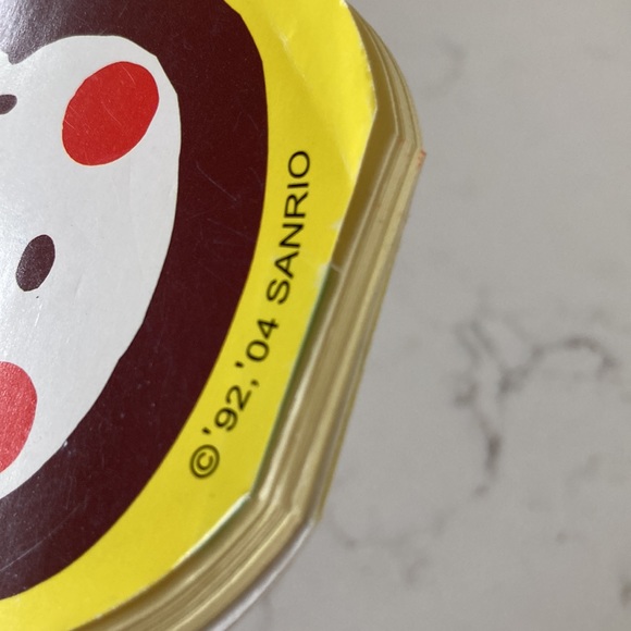 Vintage Sanrio Monkichi Notepad - Picture 5 of 5